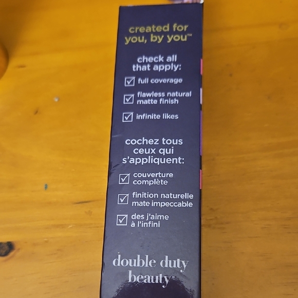 NIB Tarte Double Duty Beauty Face Tape Foundation - Mahogany Golden - Picture 5 of 6